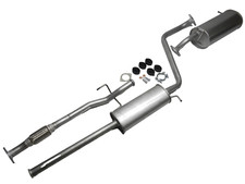 Auspuff Auspuffanlage Endschalldämpfer Hosenrohr ab KAT für Hyundai Getz TB 1,1