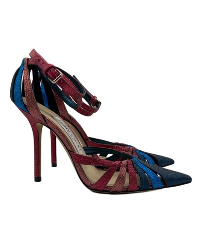 JIMMY CHOO Size 36 Women's Pumps in Multicolor Authentic from Japan - Picture 5 of 7