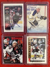 BUFFALO SABRES 8 Card AUTO Lot !!! Mike Peca, Rob Ray, Derek Plant, M Satan !!!