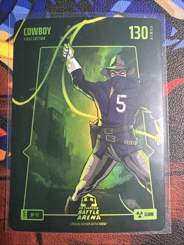 Bo Jackson Battle Arena Cowboy Battlefoil Glow Corey Seager Rangers #BF-72