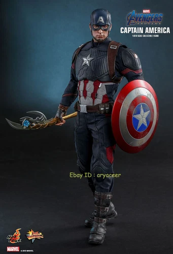 Figura de acción Hot Toys MMS526 Endgame Capitán América edición especial en stock