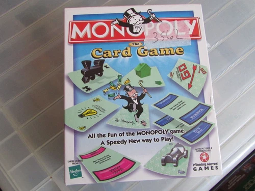  Monopoly The Card Game Used