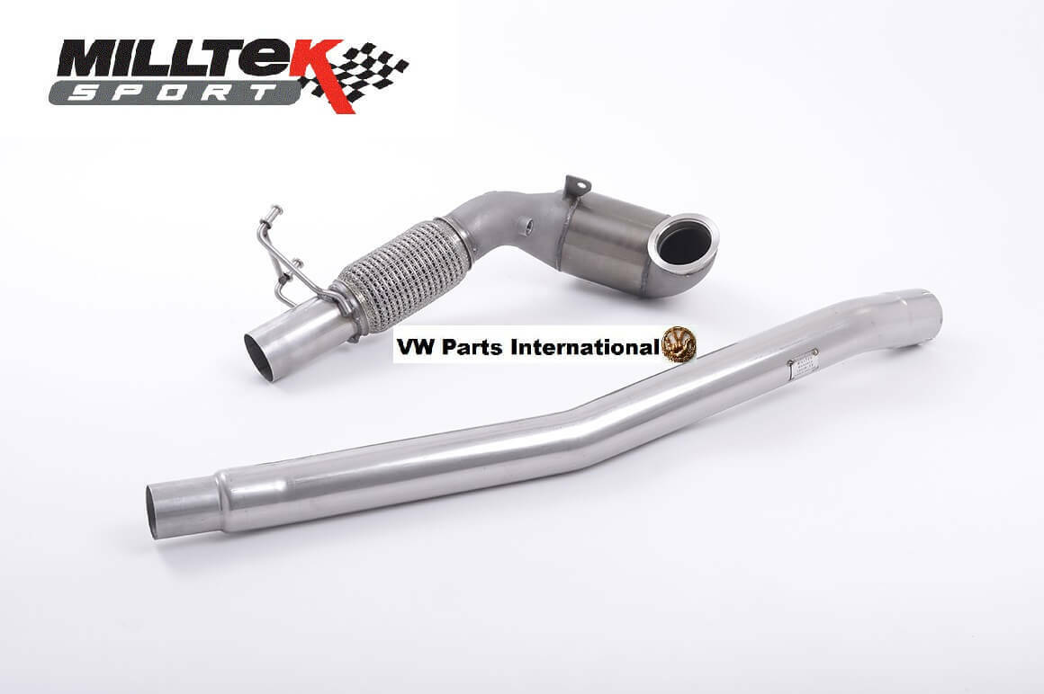 Volkswagen Golf MK7 R 2.0 TSI 300PS 2014-2016 Cast Downpipe with Race Cat Exhaust - Fits with OE System Volkswagen Golf MK7 R 2.0 TSI 300PS 2014-2016 Cast Downpipe with Race Cat Exhaust - Fits with OE System