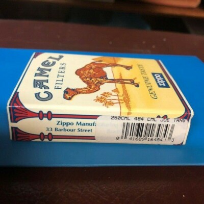ZIPPO Camel Joe Triangle Rare 1997 - 250CML 484 BNIB | eBay