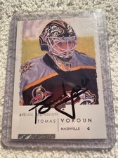 Tomas Vokoun signed Hockey card...plus others. Choose.Combine shipping.5G.