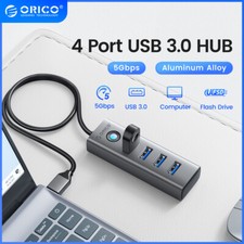ORICO 4-Port USB 3.0 Hub Ultra-Slim Data USB ...