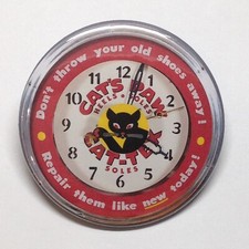Cats Paw Cat Tex Advertising Pocket Mirror Vintage Style