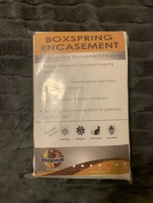 Steve Silver Co. Queen Boxspring Encasement Complete Bed Bug Protection 9”  NIP