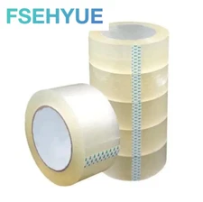 UP To 72 Rolls Carton Sealing Clear Packing Tape Box Shipping-2 mil 2"x110 Yards