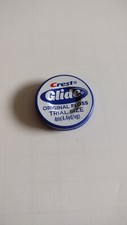 RARE HTF Vintage Crest Travel Trial Size Glide Floss Full Mini Sample Tin