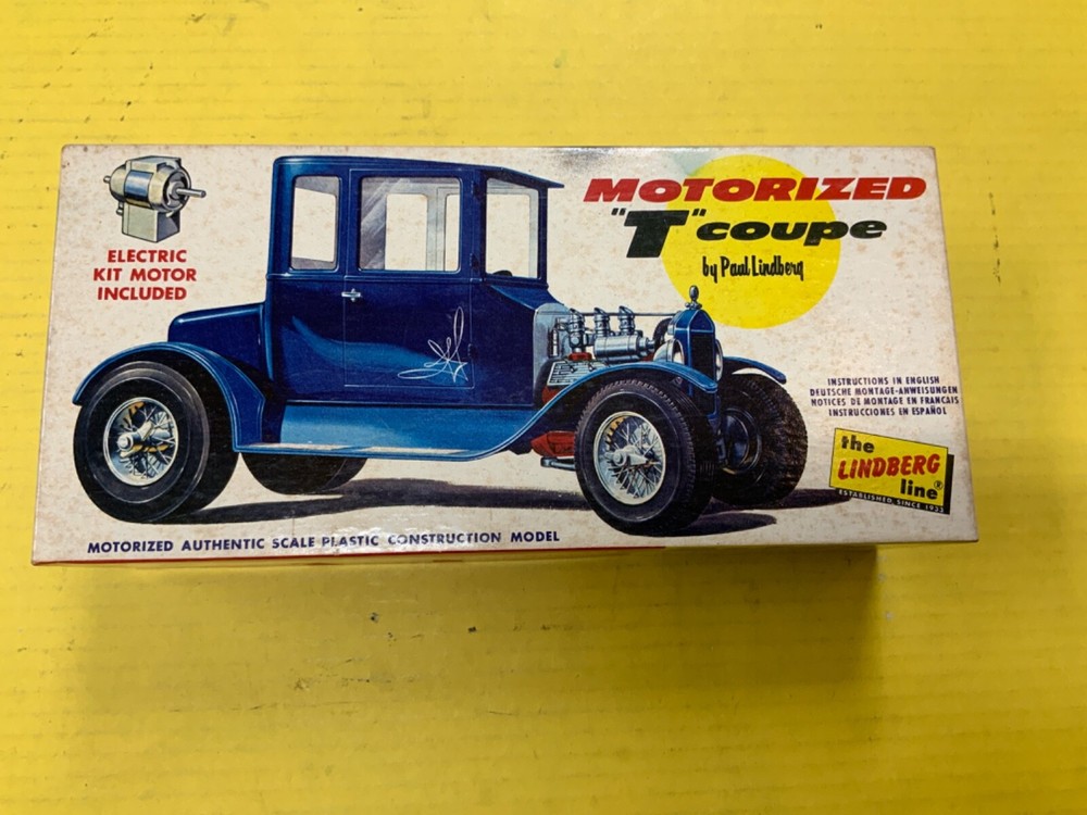 The Lindberg Line model kit Motorized “T” coupe