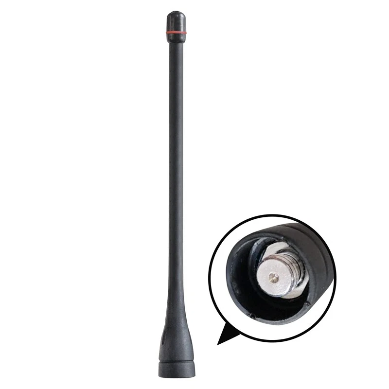 Antena de mano 10*UHF para IC-F4 IC-F21 IC-F24 IC-F25 F43 F44 F80 Foto 3 de 4