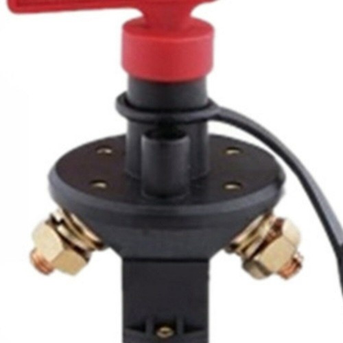 New 12/24V Switch Car Rally 4 Terminals Battery Isolator Master Power Off Kill - Picture 2 of 5