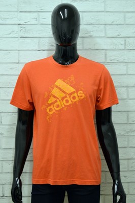 magliette adidas uomo arancione
