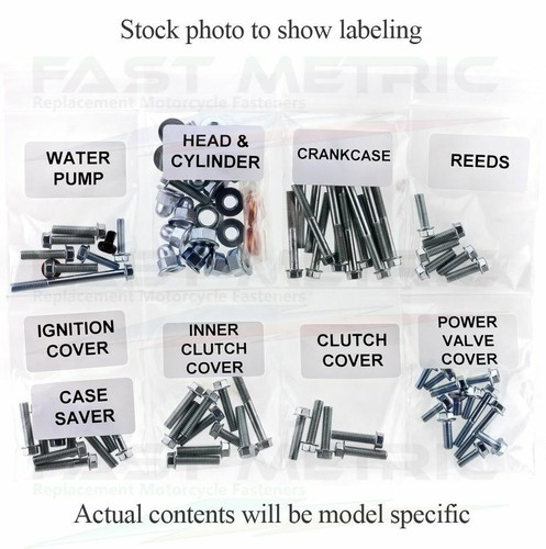 '02-'08 Kit de pernos de reconstrucción del motor Honda CRF 450R | Sujetadores de zinc estilo de fábrica - Imagen 2 de 12