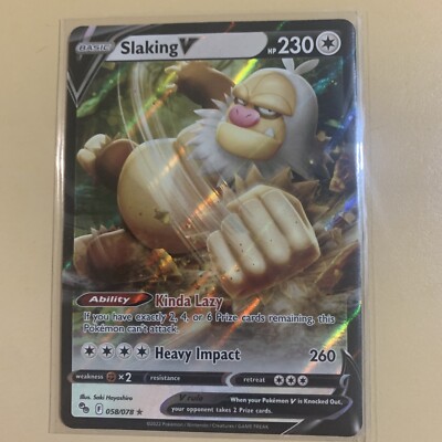 Pokémon Go Slaking V 058/078