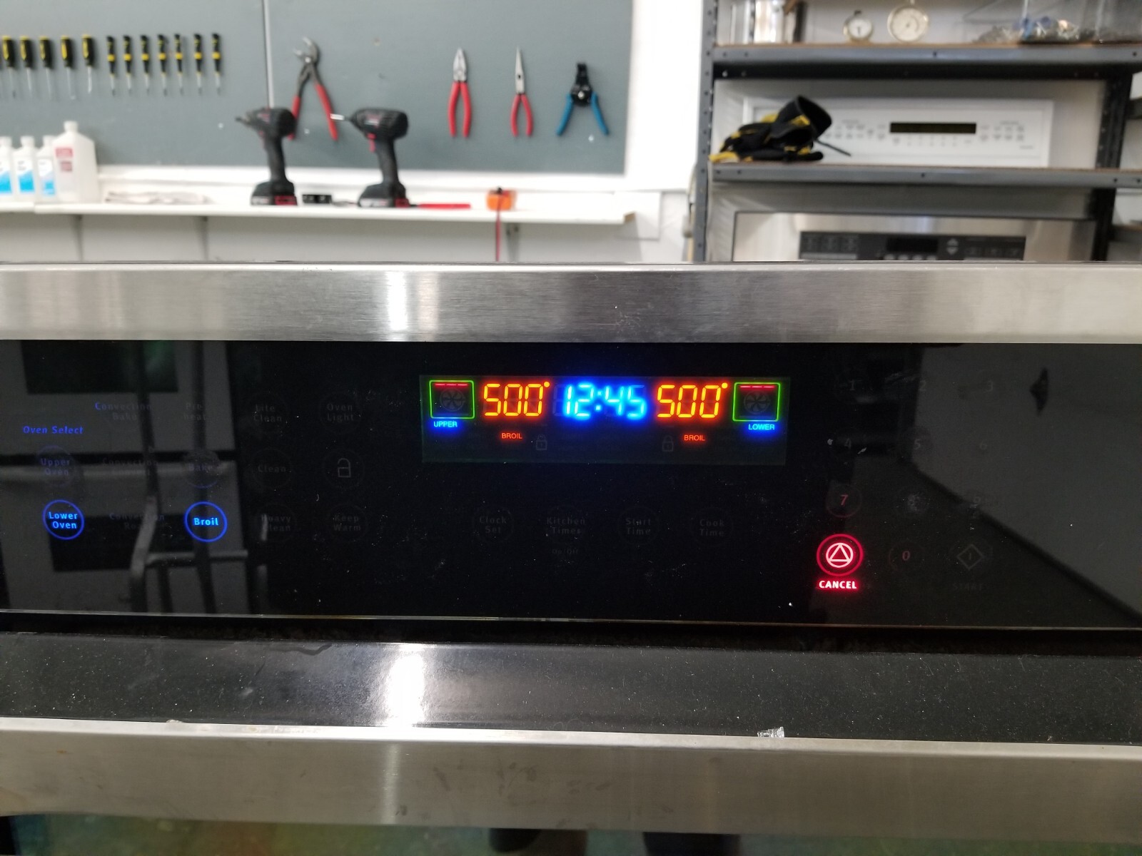 Electrolux Icon Oven Control Panel / Touch Screen OEM Number 318244812