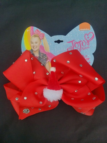 Red Rhinestone Christmas Bow - NWT 