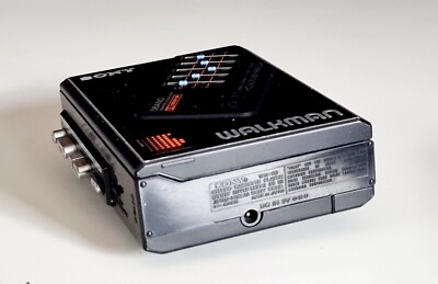 Sony Walkman WM-60 Player 5 Band Equalizer Fully Working+Sony MDR