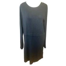Anthropologie Dolan Black Long Sleeve Shift Dress Size Small