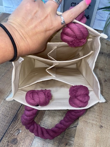 Reusable Wine Bag 100% Cotton..” To Live Well Is To Wine Often” NEW - Afbeelding 6 van 11