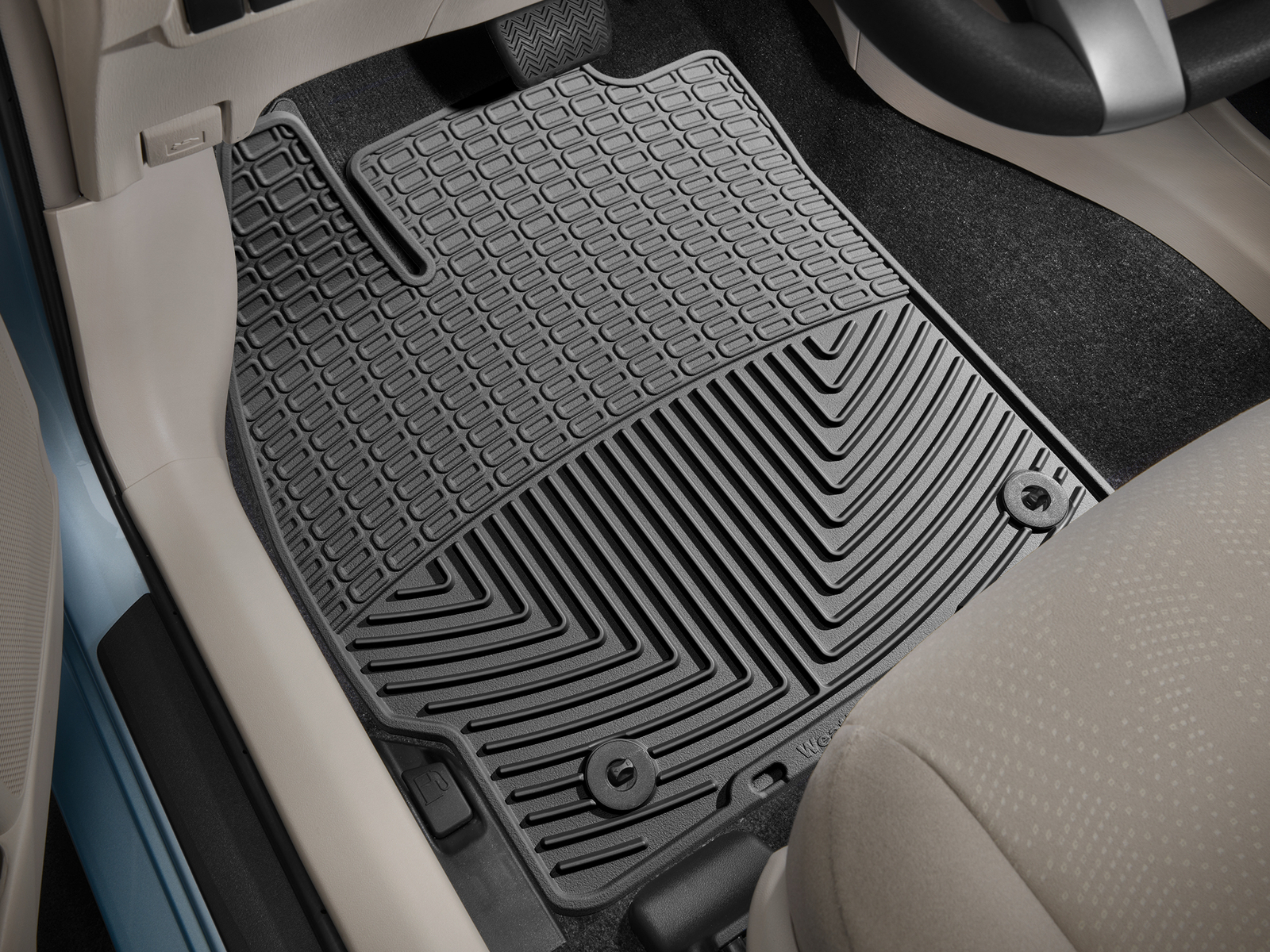 WeatherTech AllWeather Floor Mats for Toyota Prius 20122015 1st/2nd Row Black eBay
