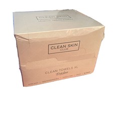 Clean Skin Club Bamboo Clean Towels XL - Biodegradable Face Towel - Sealed New