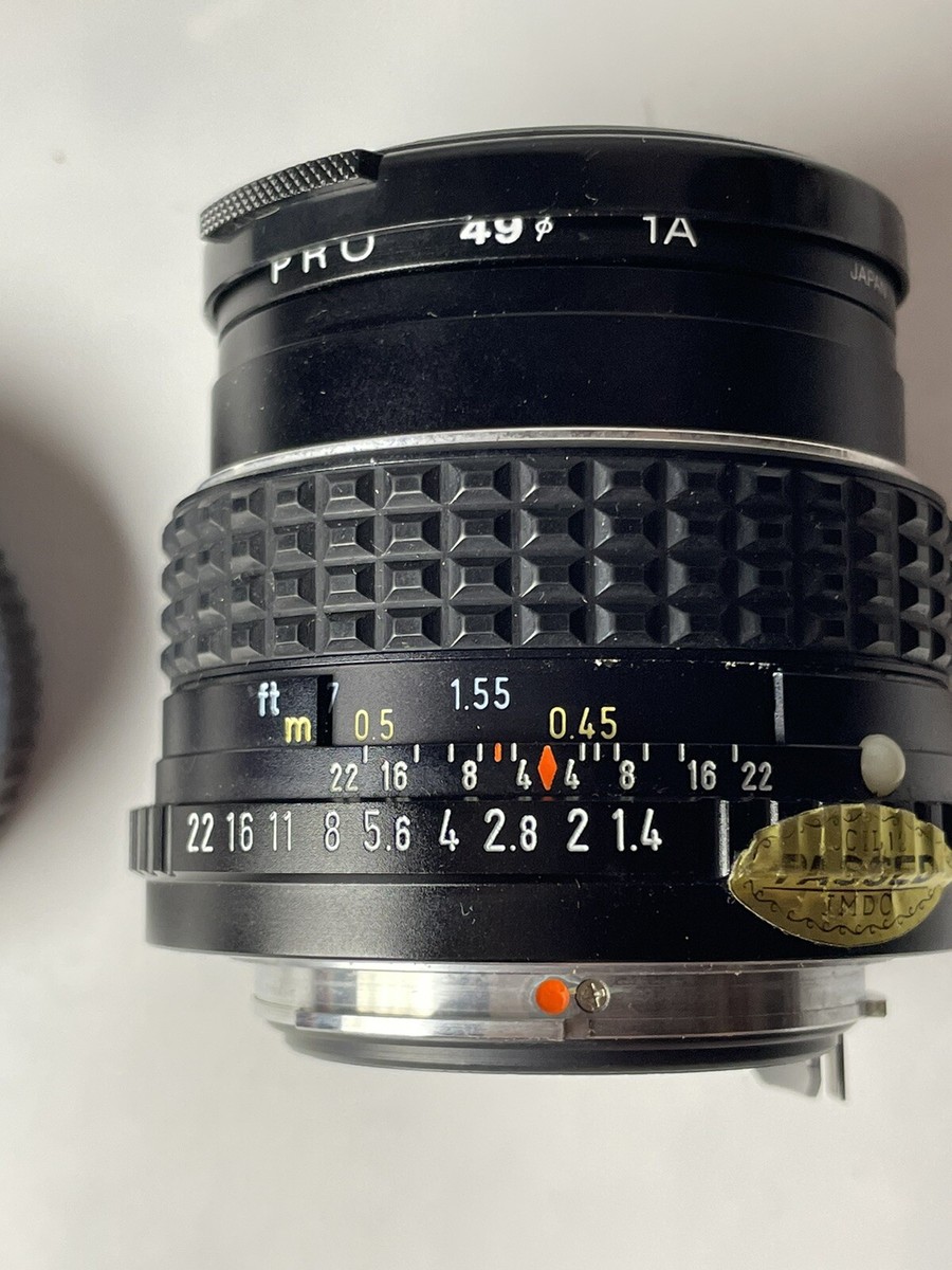 SMC Pentax M 50mm f/1.4 MF Standard Lens K Mount | eBay