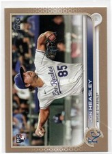 2022 Topps Series 2 GOLD #430 Jon Heasley KANSAS CITY ROYALS RC 26/2022 46