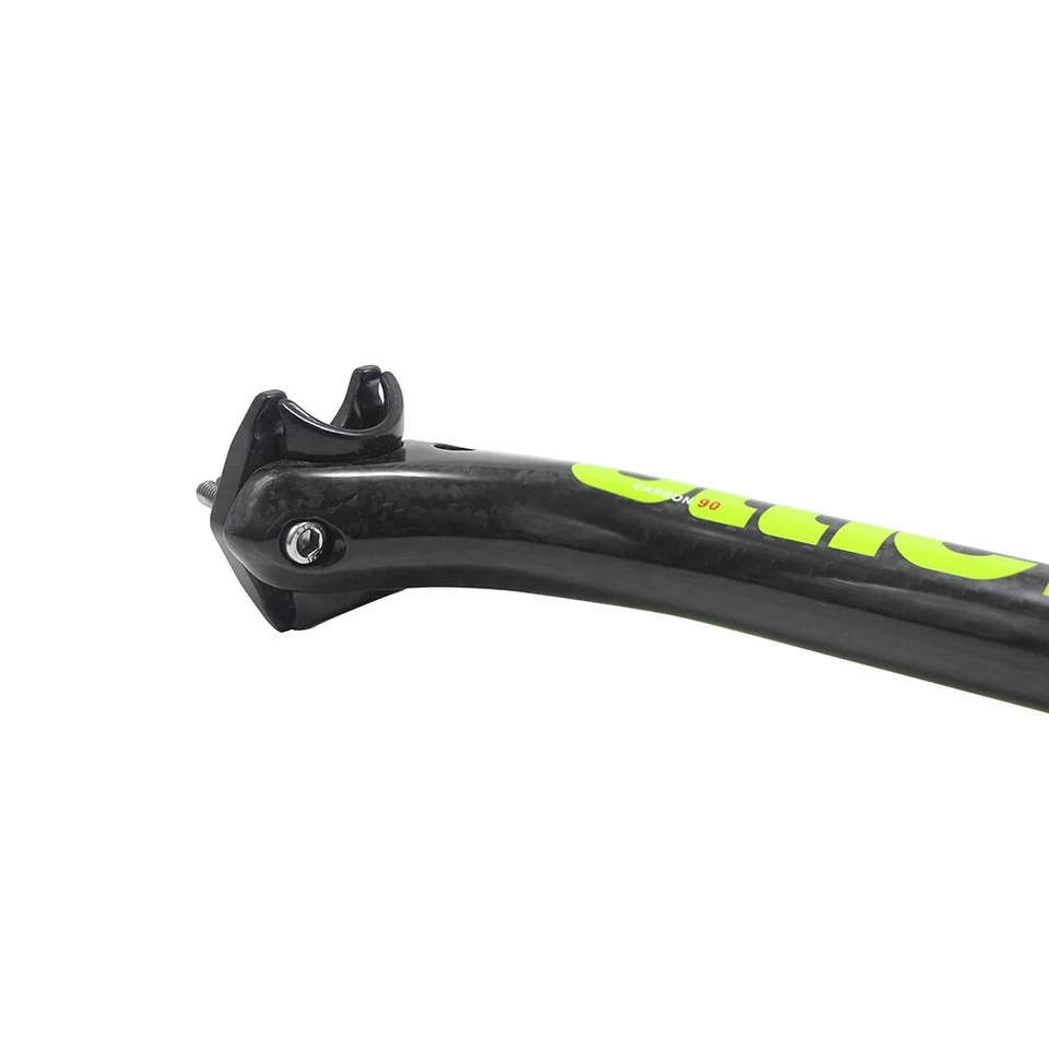 Tija de sillín telescópica de carbono Mtb desplazada 20 mm 27,2/30,8/31,6 Foto 3 de 4