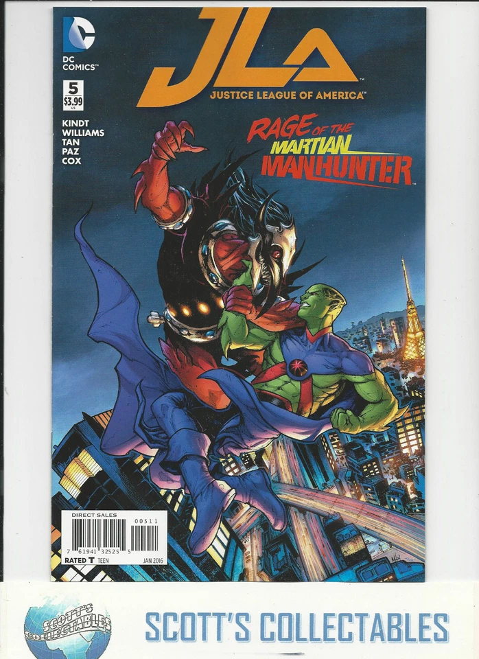 JUSTICE LEAGUE OF AMERICA #5 NM NEW FREEPOST