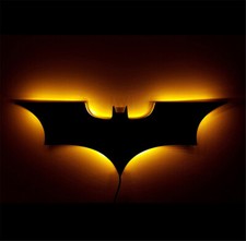 The Batman Luz Nocturna LED Inalámbrica Control Remoto Lámpara Dormitorio Atmósfera Lámpara