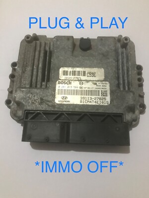 *IMMO OFF*  HYUNDAI Santa Fe engine ECU 0281013584 *PLUG & PLAY*