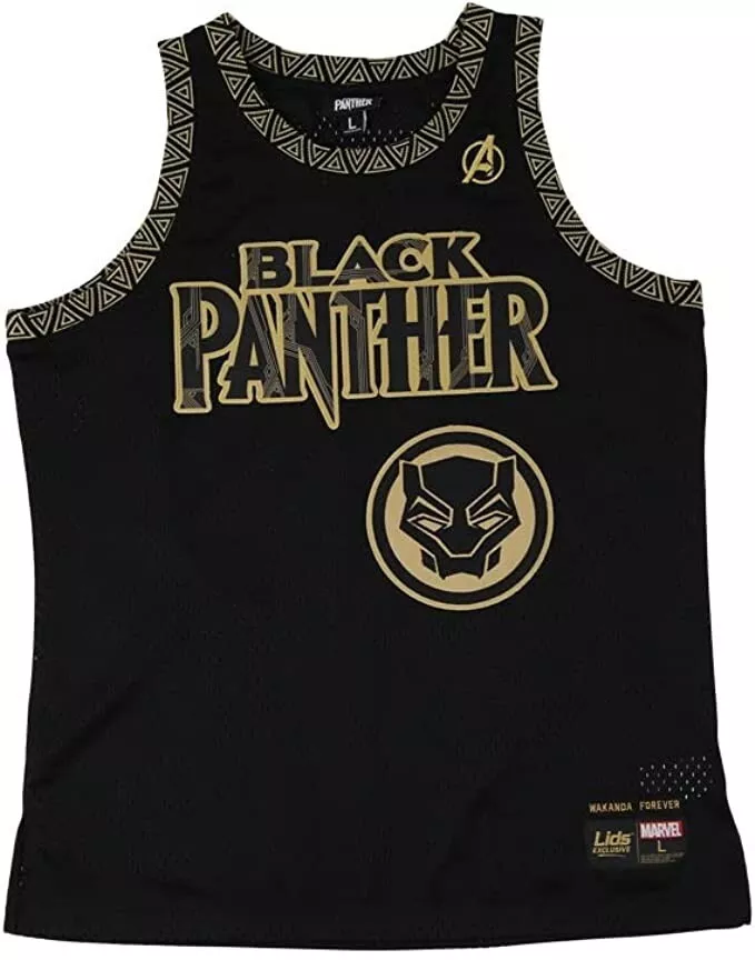 Marvel Black Panther Wakanda Forever Basketball Jersey