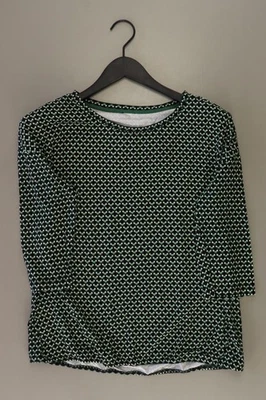Street One Regular Bluse für Damen Gr. 38, M geometrisches Muster 3/4 Ärmel grün - Bild 1 von 4
