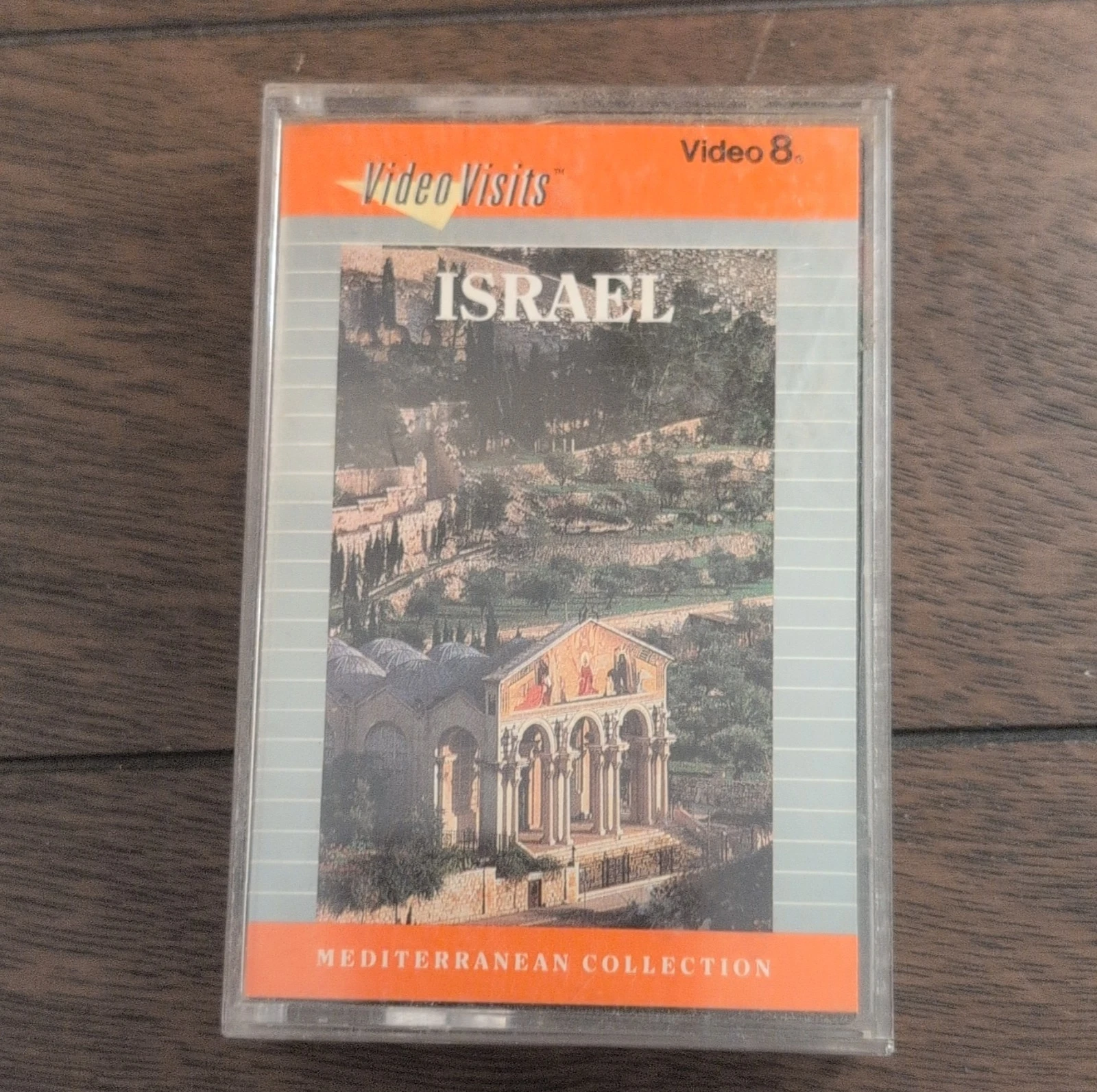 Video Visits Israel The Holy Land Video8 Tape Mediterranean Collection (Used) - Picture 1 of 5