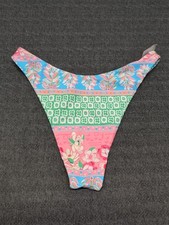 Zaful Women's Multicolor Floral Bikini Bottom Cheeky Mix  Match Medium NEW