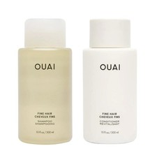 OUAI Fine Shampoo Conditioner Set 10 oz/300ml Each New Box Sealed