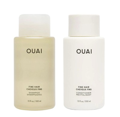 OUAI Fine Shampoo+Conditioner Set 10 oz/300ml Each New Box Sealed