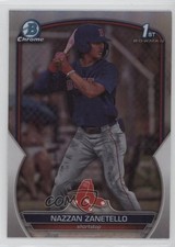 2023 Bowman Draft Chrome Refractor Nazzan Zanetello #BDC-3 04at