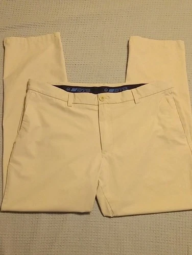 Vineyard Vines OTG On-The-Go Pants 38x30 Khaki Performance Chino Golf Stretch - product listing photo