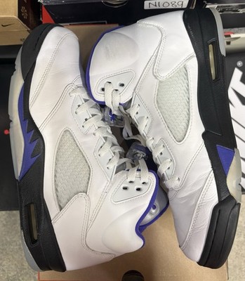 Nike Air Jordan 5 Retro Concord Mens Size 11.5 US White Purple NO BOX