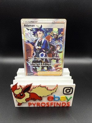 Adaman GG57/GG70 Crown Zenith: Galarian Gallery Holo NM Clean Full Art Trainer