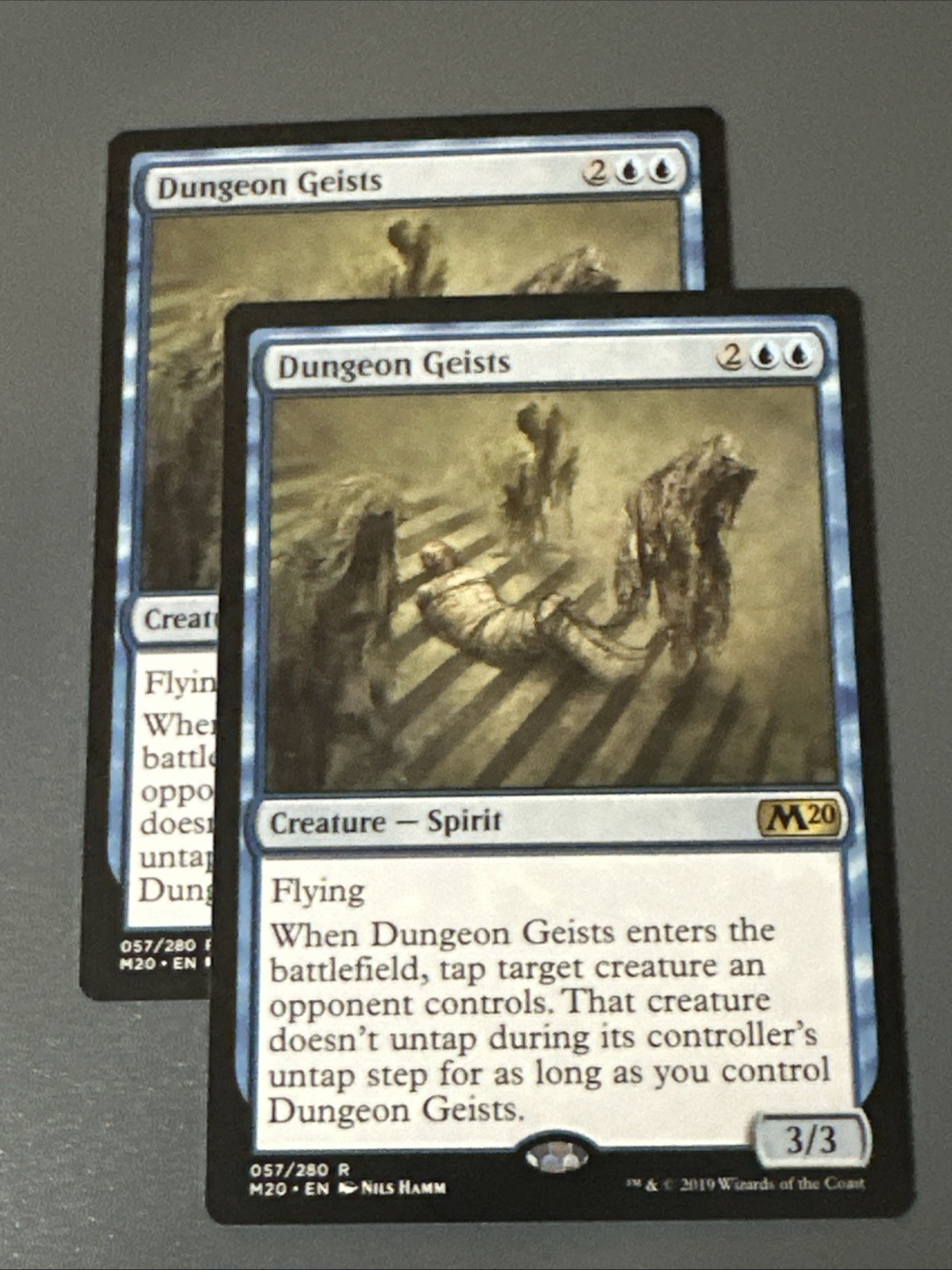 Dungeon Geists X2 M20 Core 2020 NM Condition See Pics Front Back