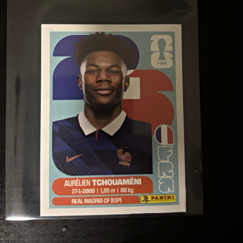Panini FIFA World Cup 2026 Sticker FRA 9 Aurélien Tchouaméni