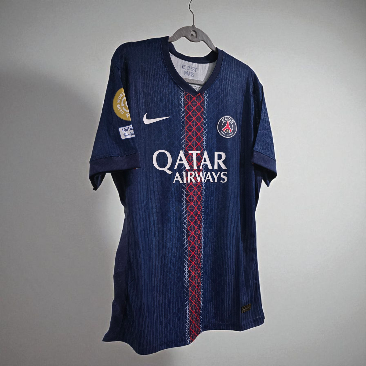 PSG - PARIS SAINT-GERMAINT F.C. HOME 2025 - D.DOUÉ # 14 - 2XL (Run