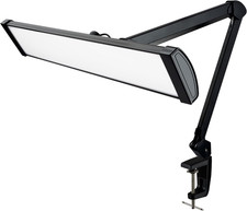 Ultra Bright 4500 Lumens LED Desk Lamp - Adjustable Modern Task Light, Black