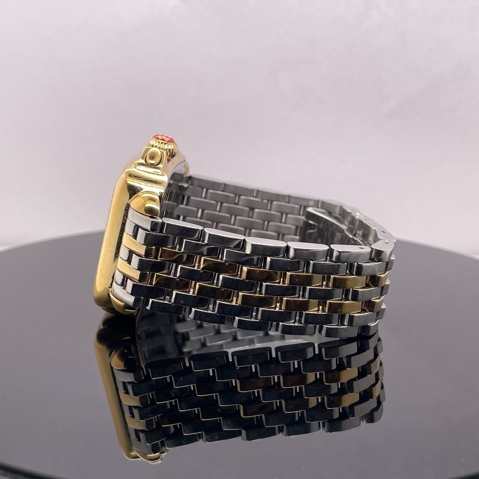 Michele Deco 36mm Rectangular Chronograph Quartz … - image 4