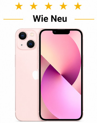 Apple iPhone 13 - WIE NEU - Rosa - OVP - 64GB   12 Monate Gewährleistung