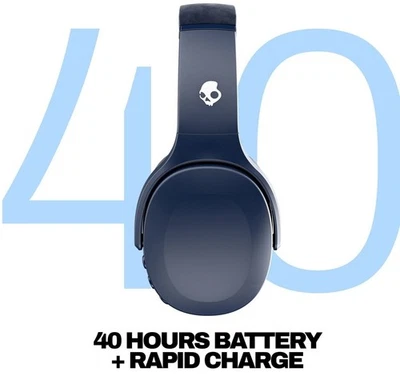 Skullcandy Crusher Evo Wireless Headphones - bleu ( New & sealed) 40 hours